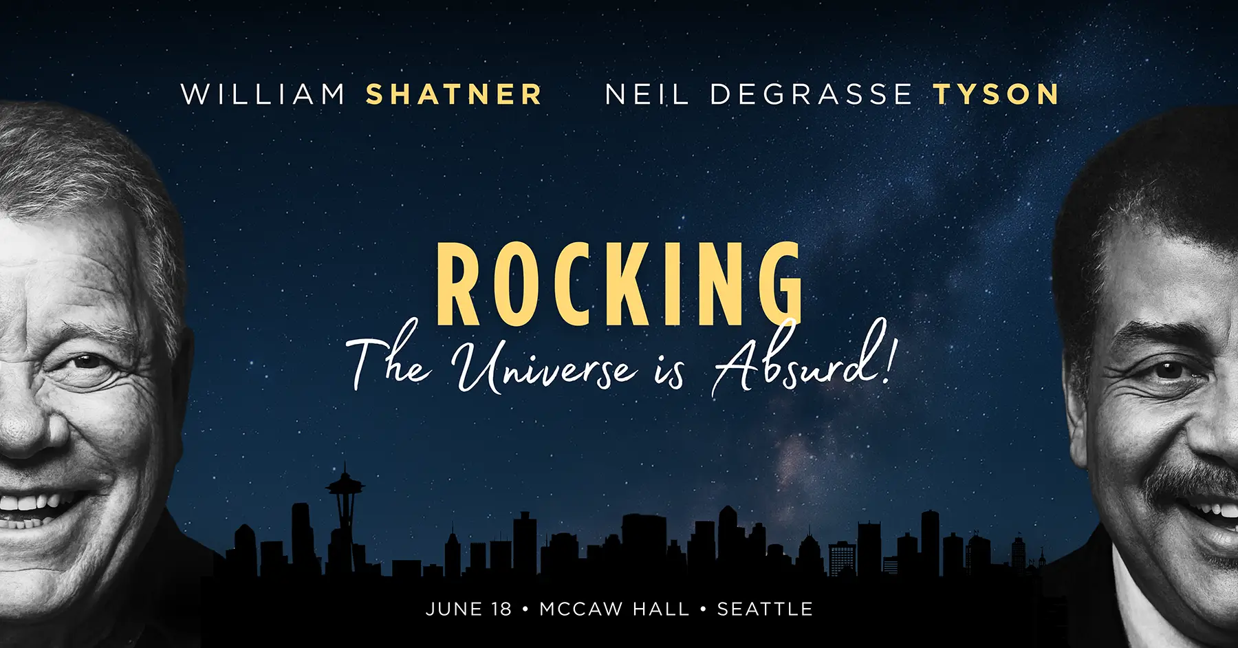 Rocking: The Universe is Absurd with William Shatner and Neil deGrasse Tyson